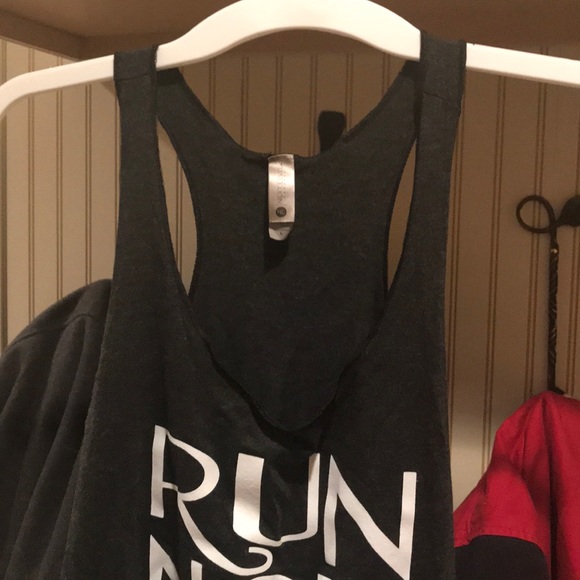 “Run now Wine later” tank top - Picture 2 of 2